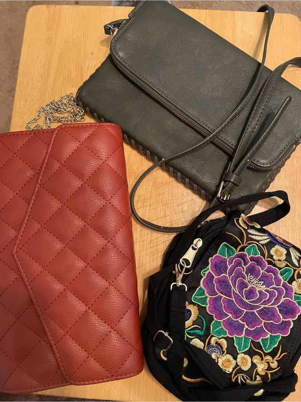 3 count purse lot- Unbranded